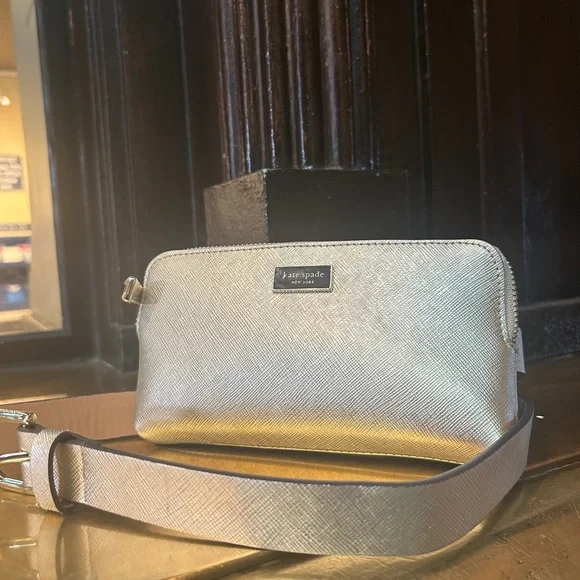 Kate Spade Gold Textured Clutch - Picture 3 of 12